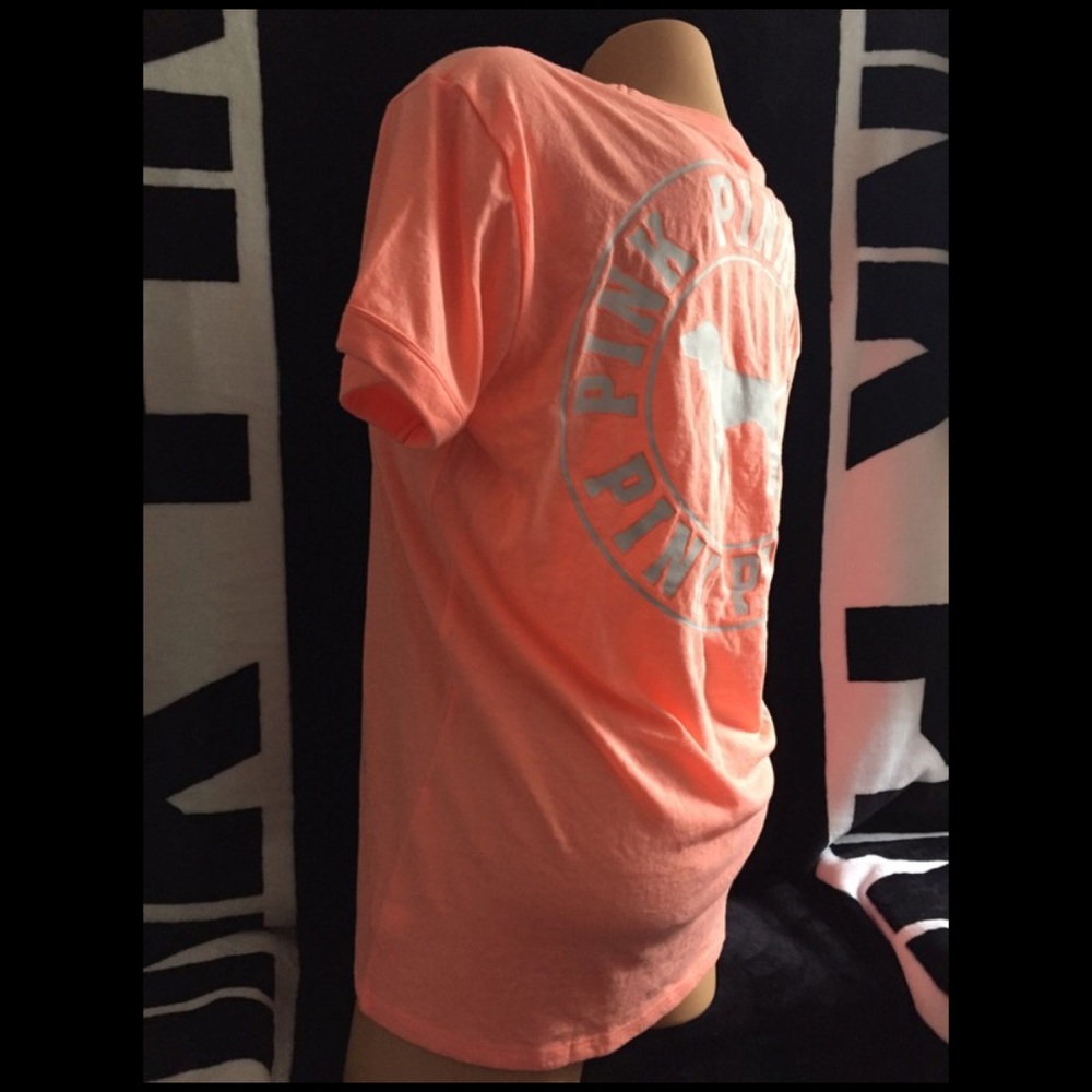 HTF vs/pink Ringer Tee - Picture 2 of 3