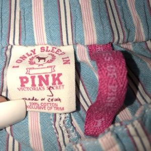 victoria’s secret pink vintage sleep shorts