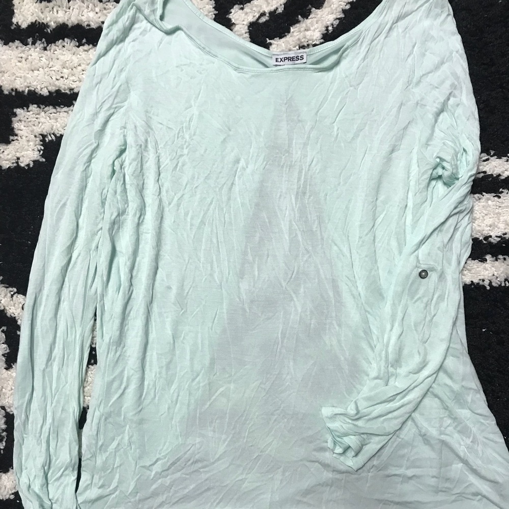 Long Sleeve light blue shirt
