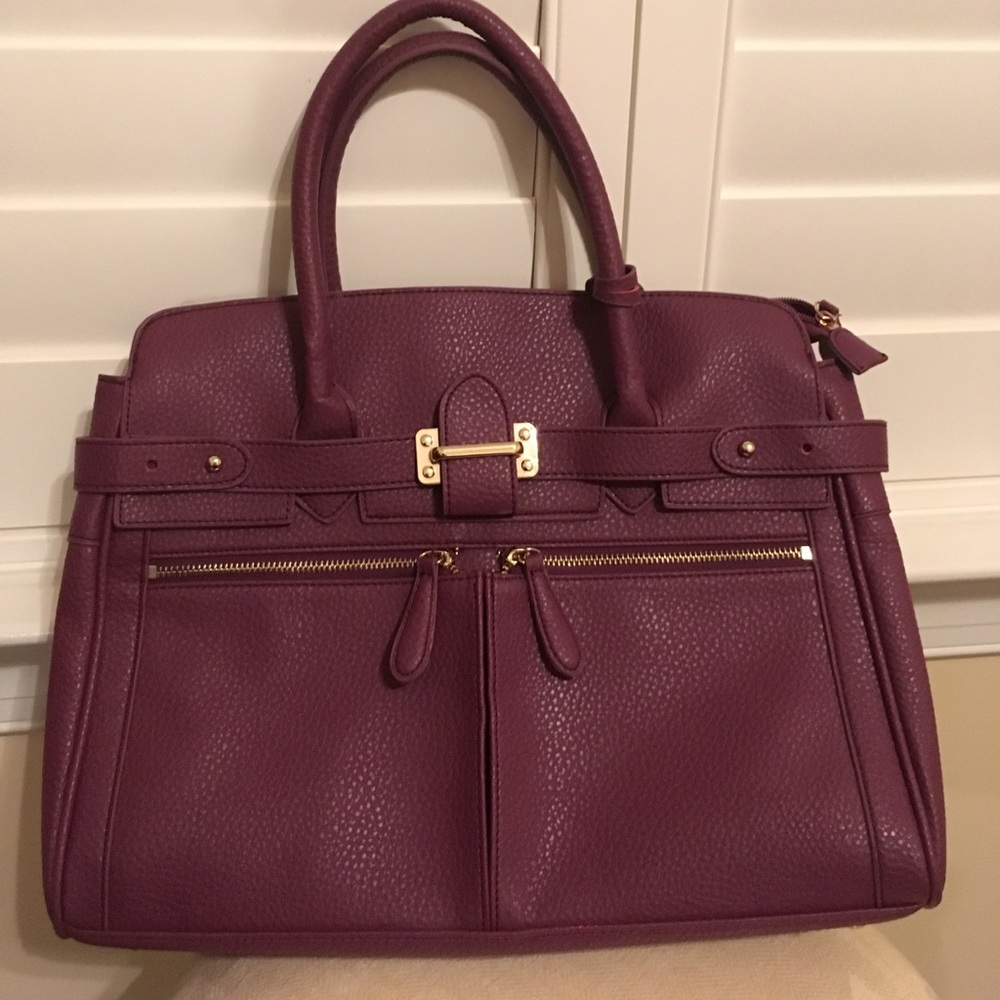 Purple Tote from Just Fab