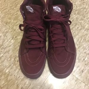 Women’s Burgundy Vans