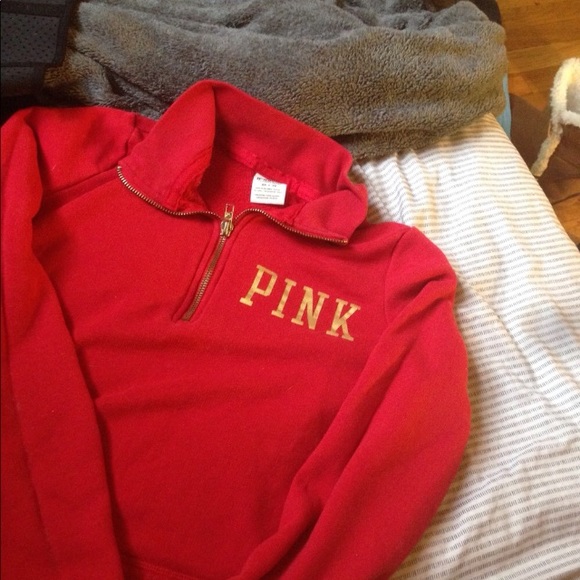 PINK Victoria's Secret Sweaters - VS PINK 49ERS PULLOVER