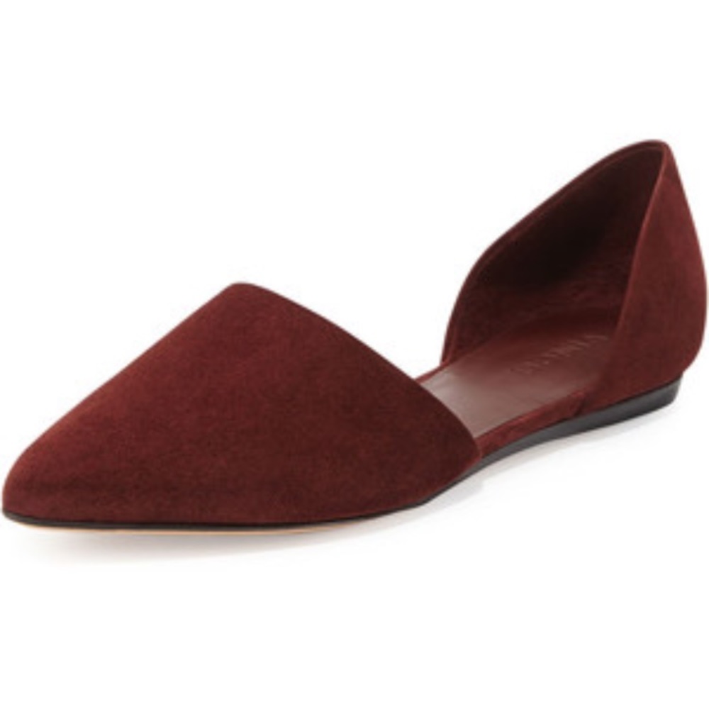 Vince Nina burgundy d’ orsay flats size 9, EUR 40