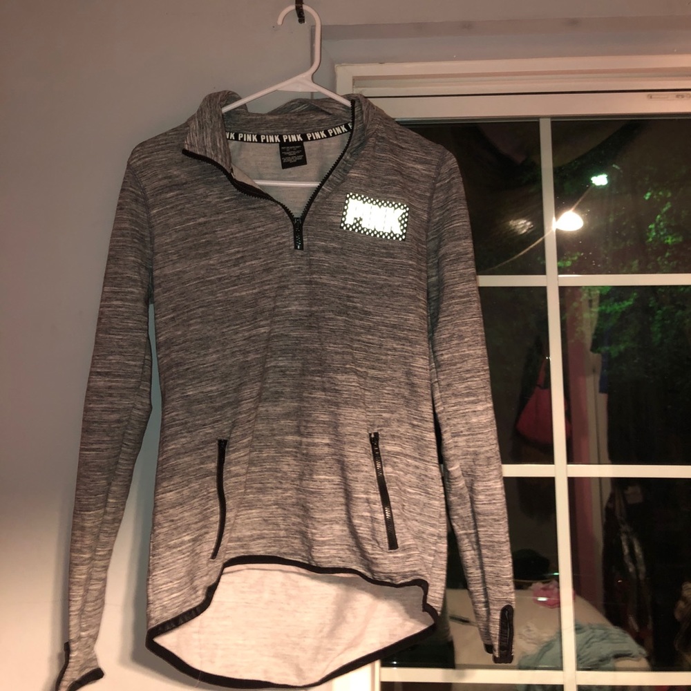 victoria’s secret half zip, brand new