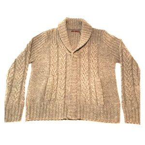 NWT 7 for all mankind Cable Knot Sweater/Shawl