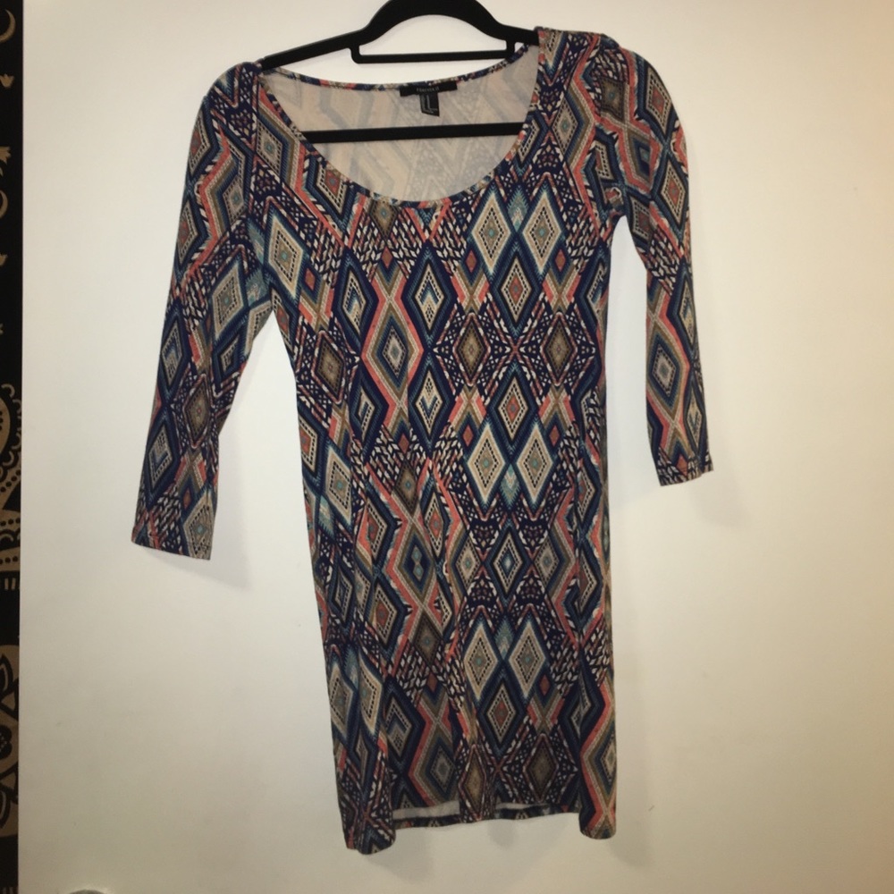 Diamond Pattern Dress