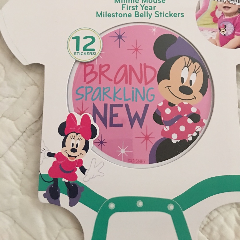 New Disney Milestone belly stickers