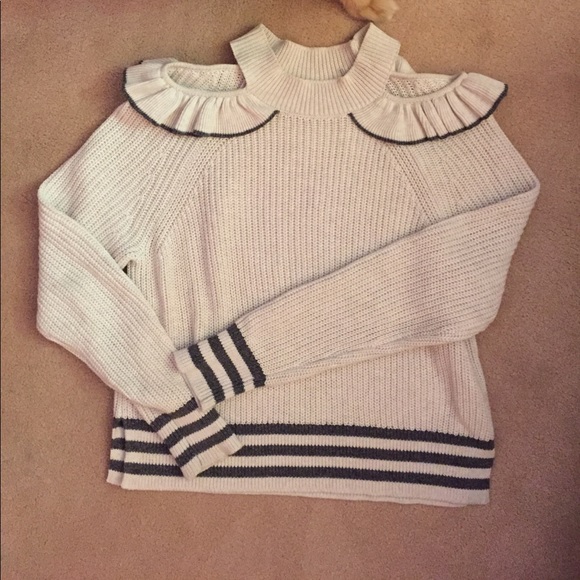 Margaret O'Leary Sweaters - New Margaret O Leary Cold Shoulder Sweater ☁️