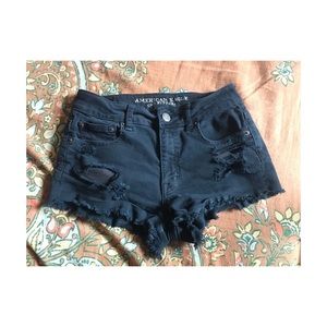 High waisted shorts