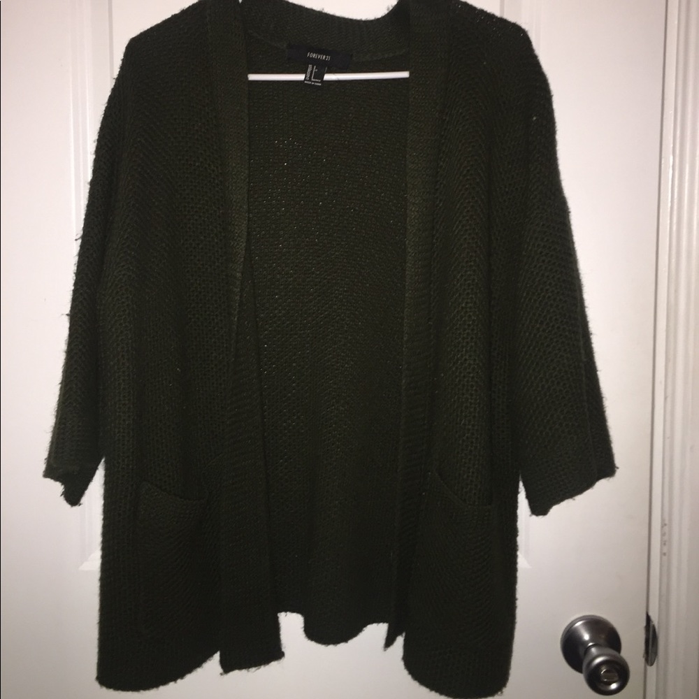 Cozy three-quarter sleeve sweater