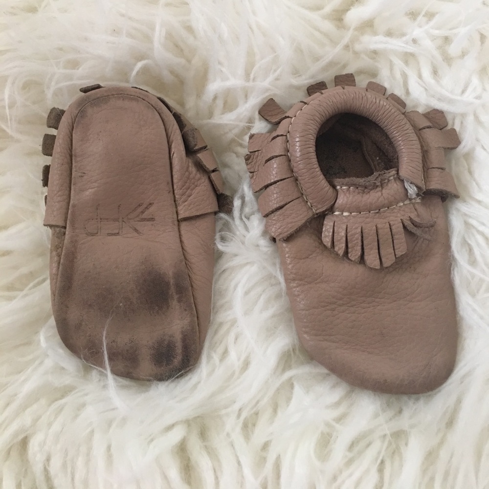 Freshly Picked Cream Moccs