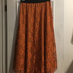 Floral Lucy skirt Lularoe