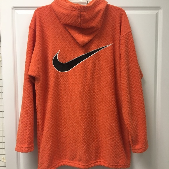Nike Other - Vintage Nike Orange Zip Up Hoodie