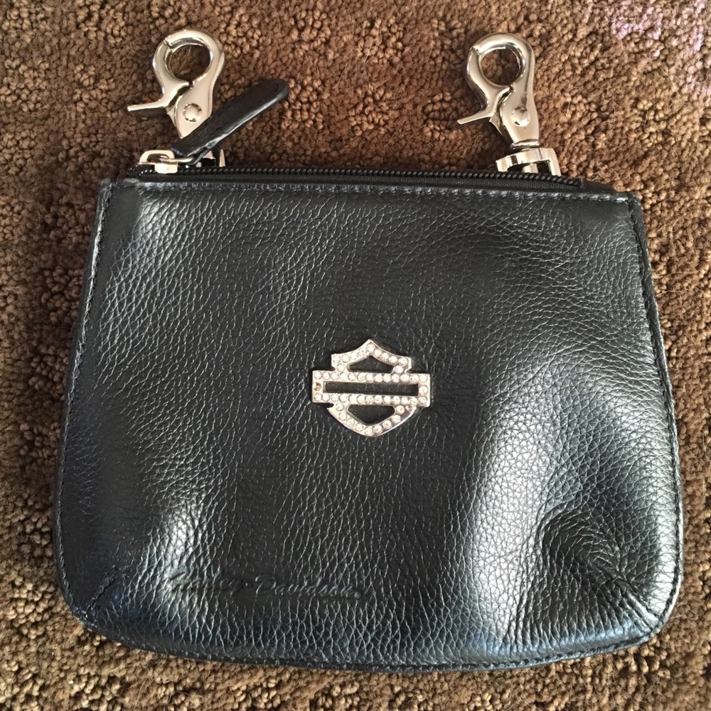 Harley Davidson Clip on belt purse