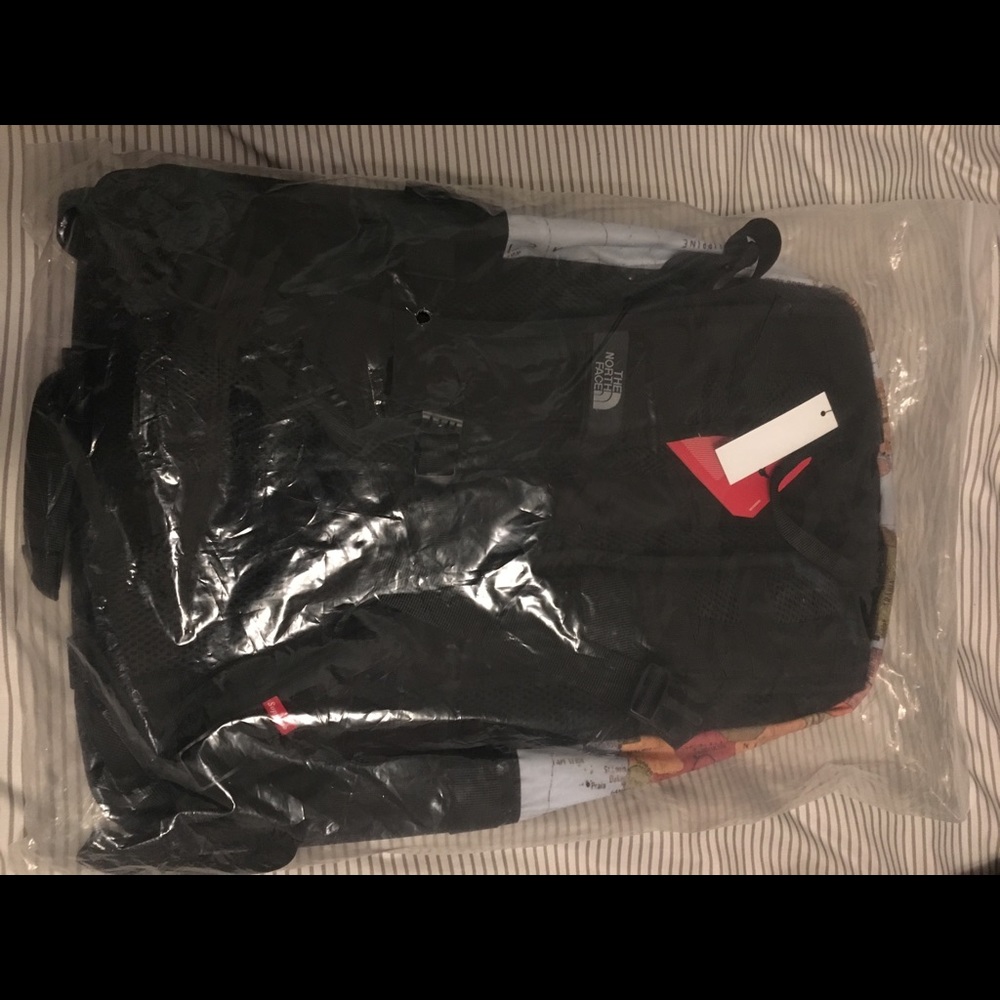 Supreme map backpack