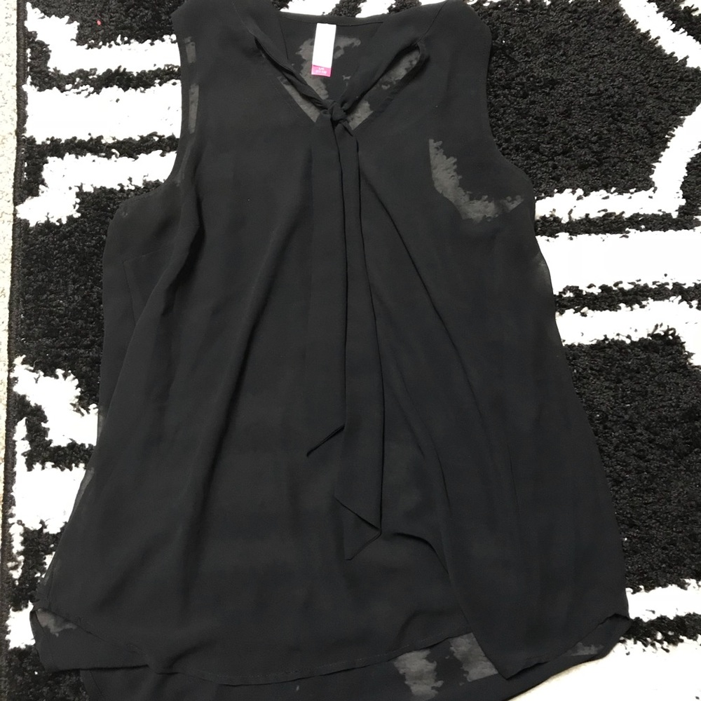 Black sheer Top