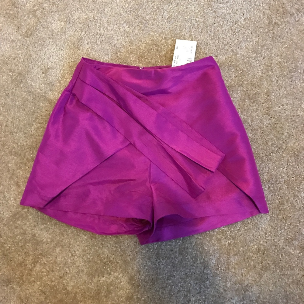 Pink purplish skort