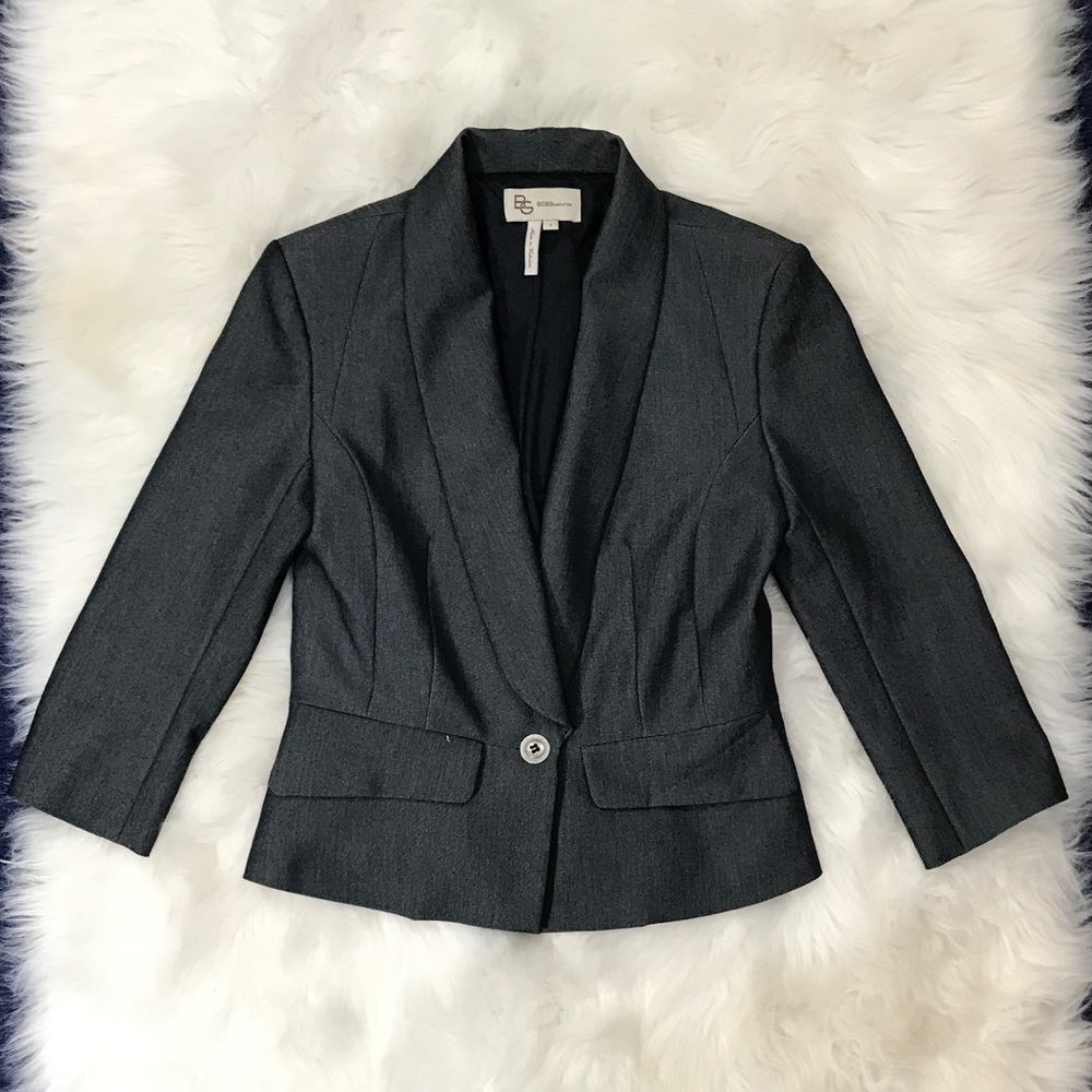 BCBG Grey Blazer