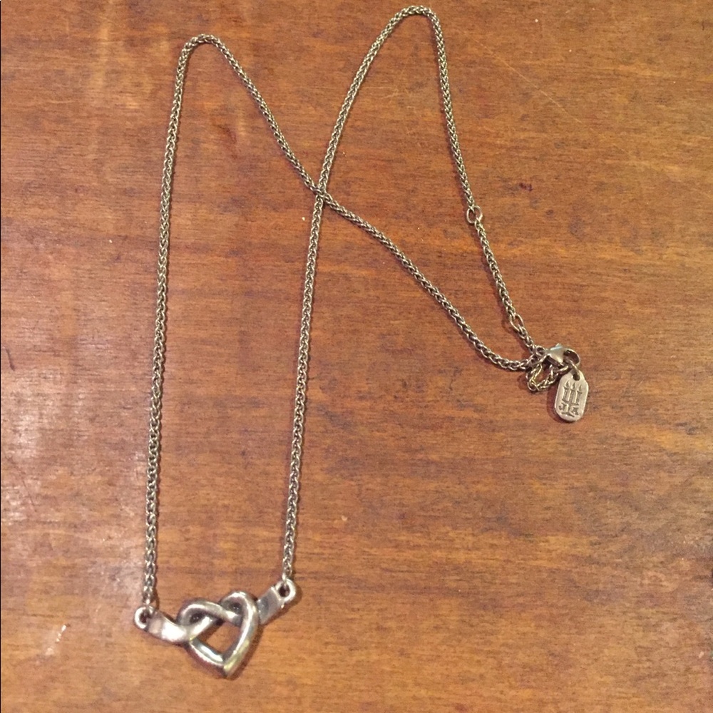 James Avery Heart Knot Necklace