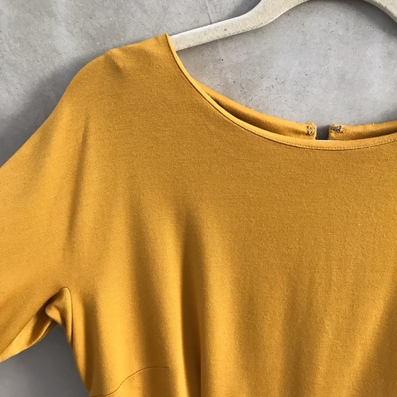 Girls from Savoy (Anthropologie) Yellow dress - Picture 5 of 7