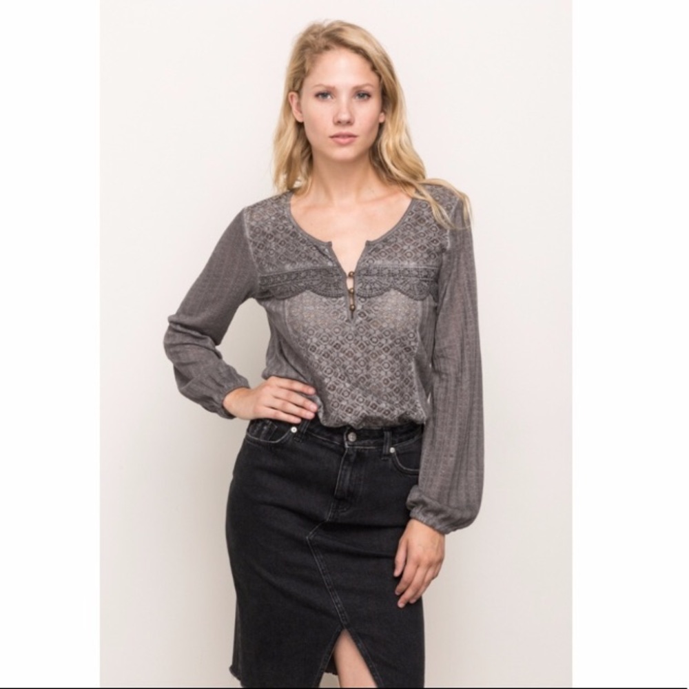 Mystree grey blouse