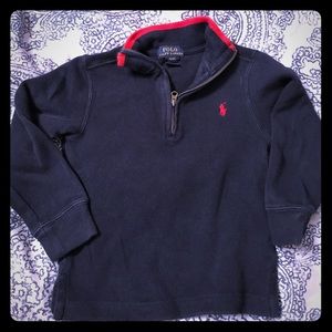 Boys Polo Ralph Lauren half zip pull over