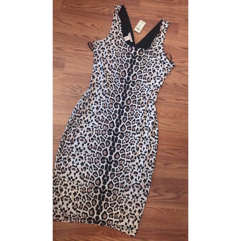 🎉NWT LEOPARD MIDI DRESS🎉