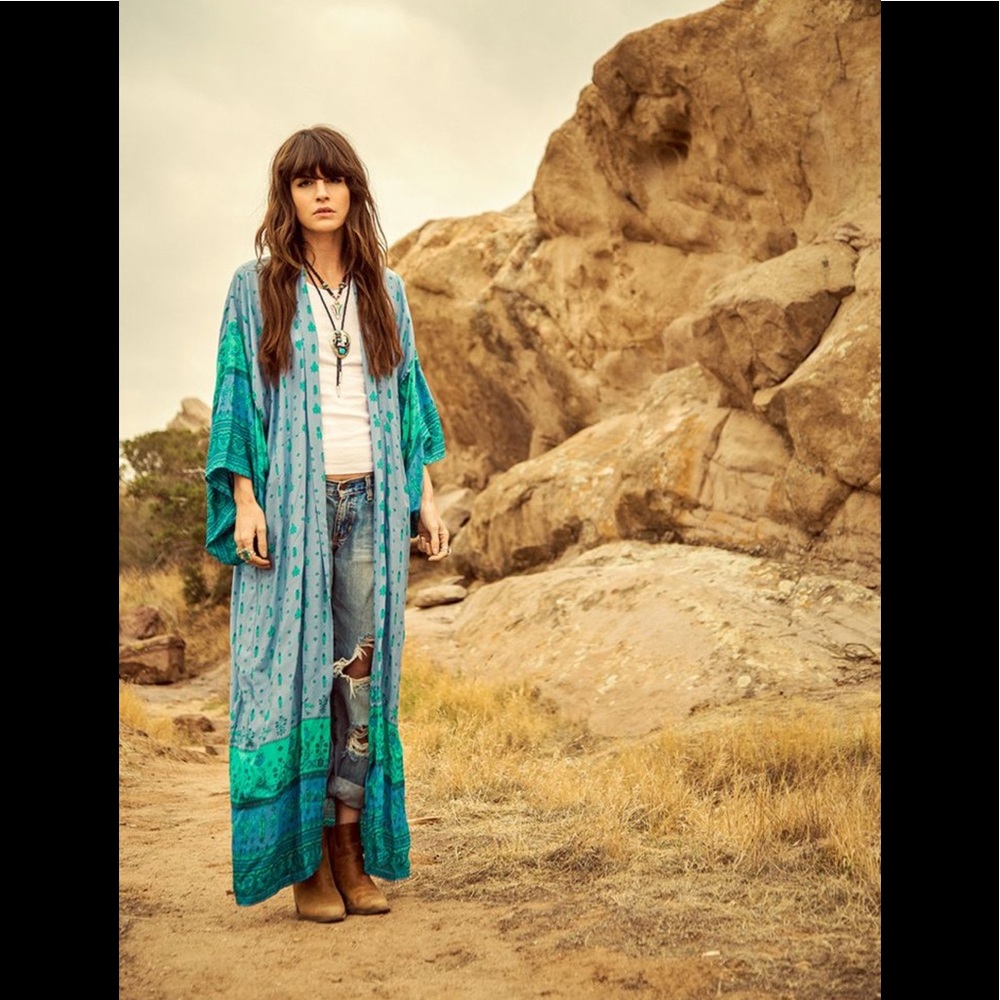 Spell Desert Wanderer maxi kimono
