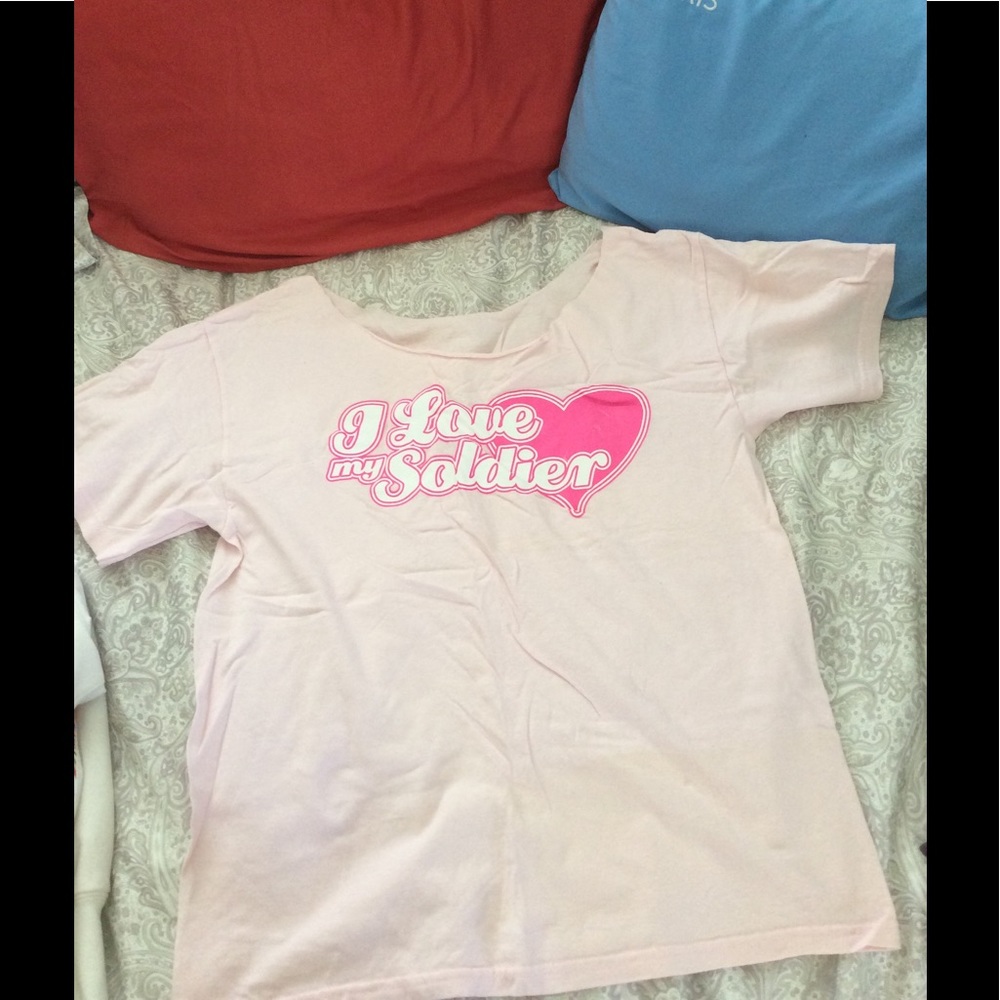 I love my soldier tshirt