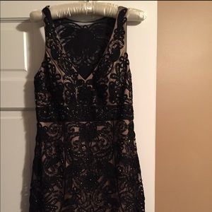 Beautiful Sue Wong beaded dress sz 10 NWT