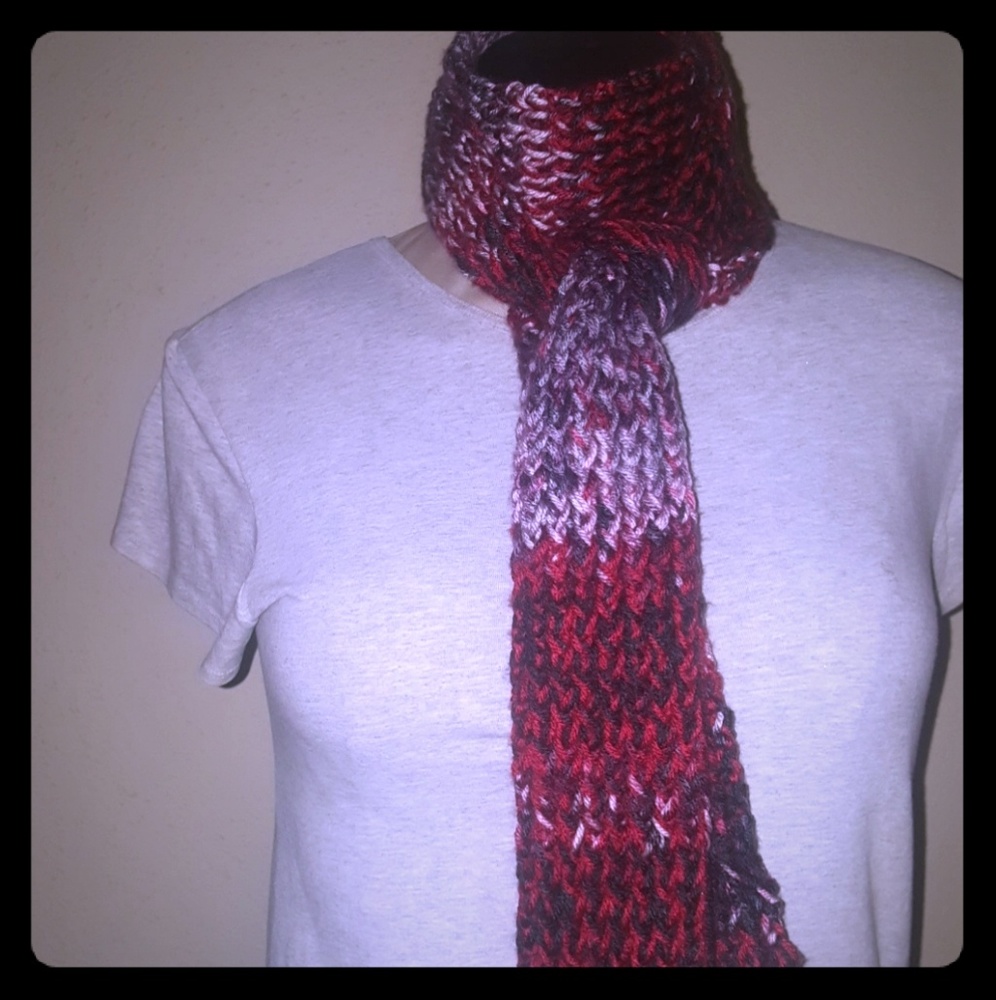 **SOLD**Handmade Knitted Scarf NWOT