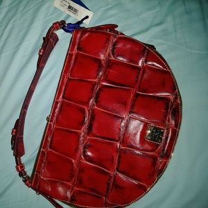 Red Dooney & Bourke Luna Shoulder Bag