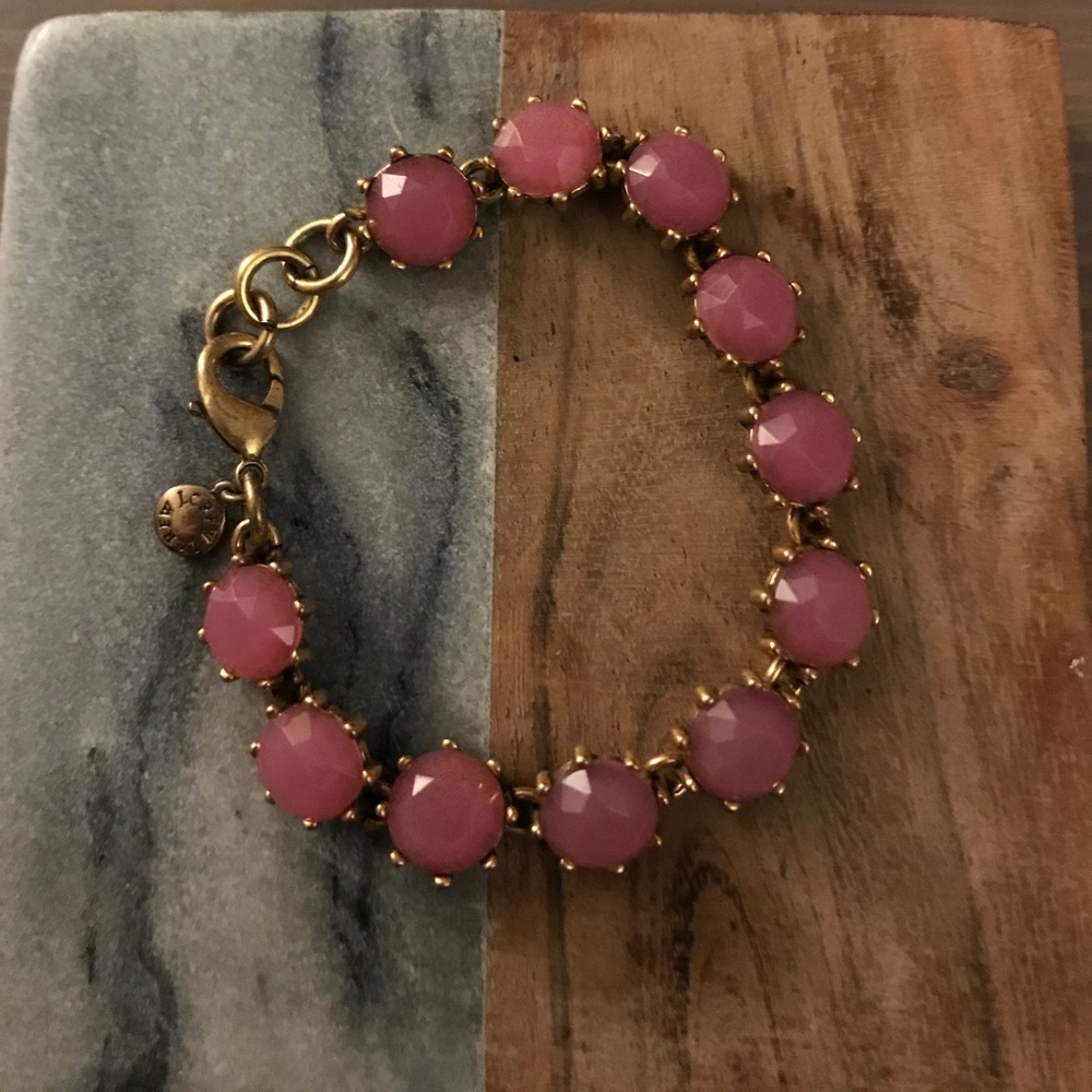 Light purple stone bracelet J Crew