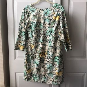 The Limited Floral Print Long Sleeve Dress