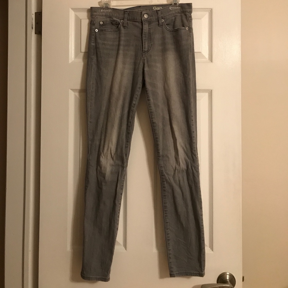 Gap grey skinny jeans
