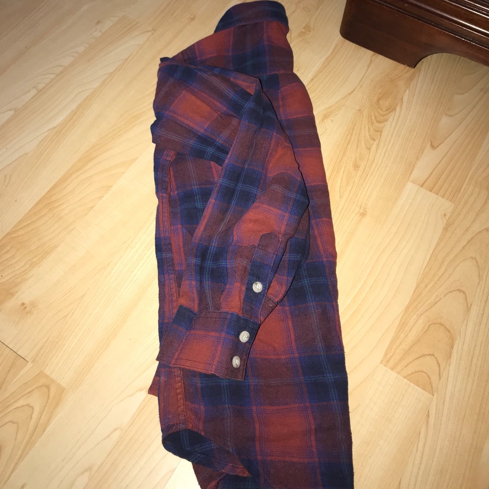 Red & Blue flannel :)