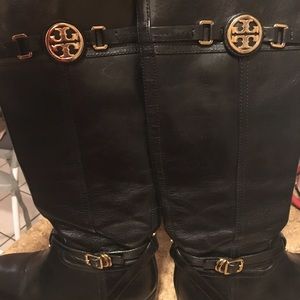 Tory burch size 8 riding boots
