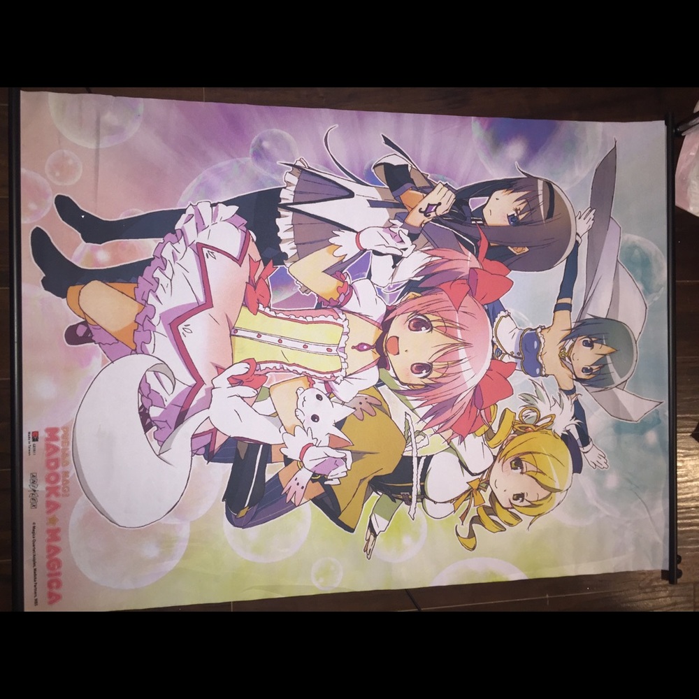 Madoka magica wall scroll