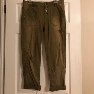 Free people cropped jeans