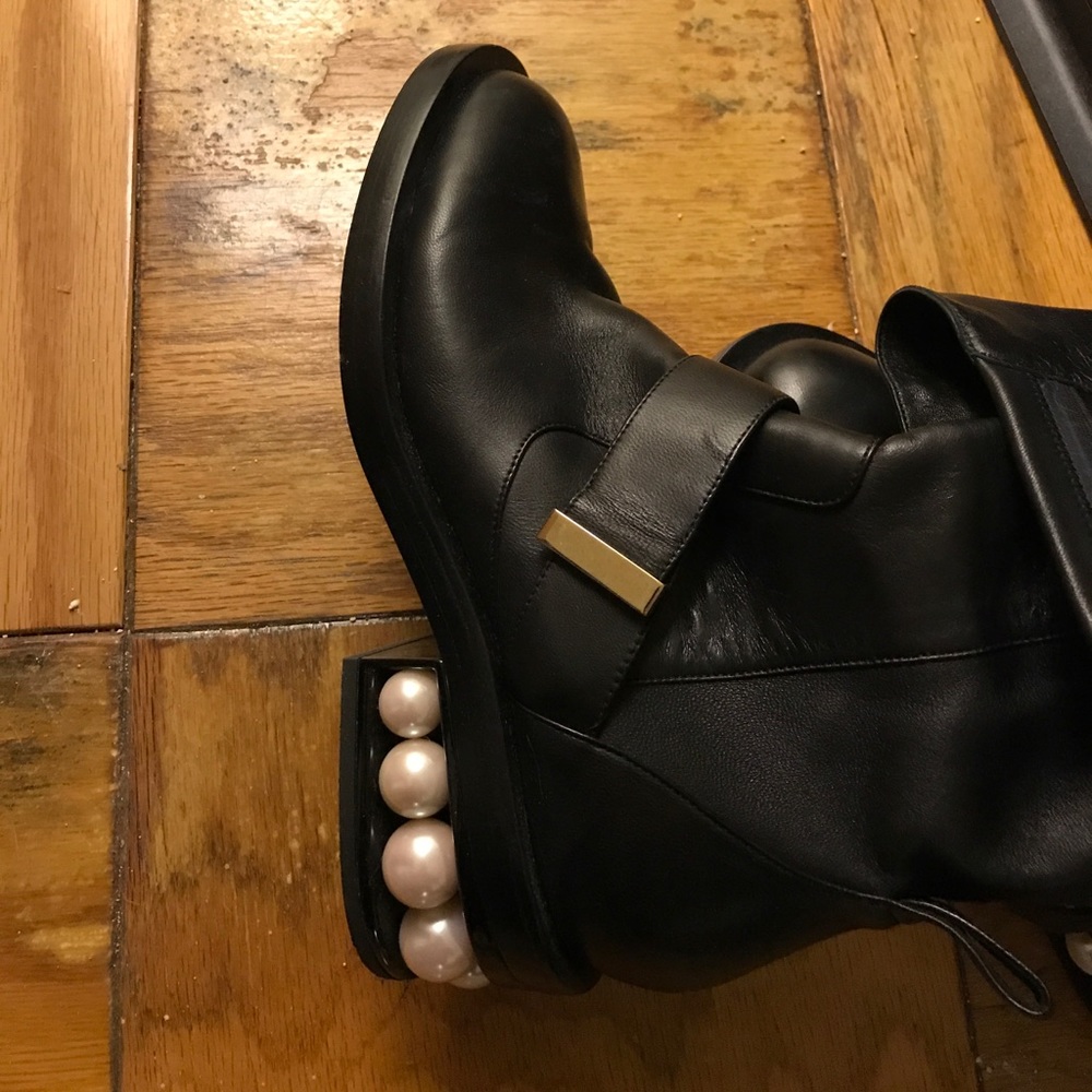 Nicholas Kirkwood over knee boots
