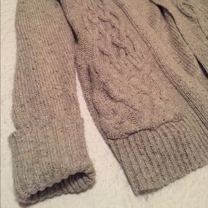 Cozy gray cardigan/sweater