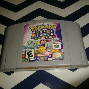Nintendo 64 Pokemon Puzzle League