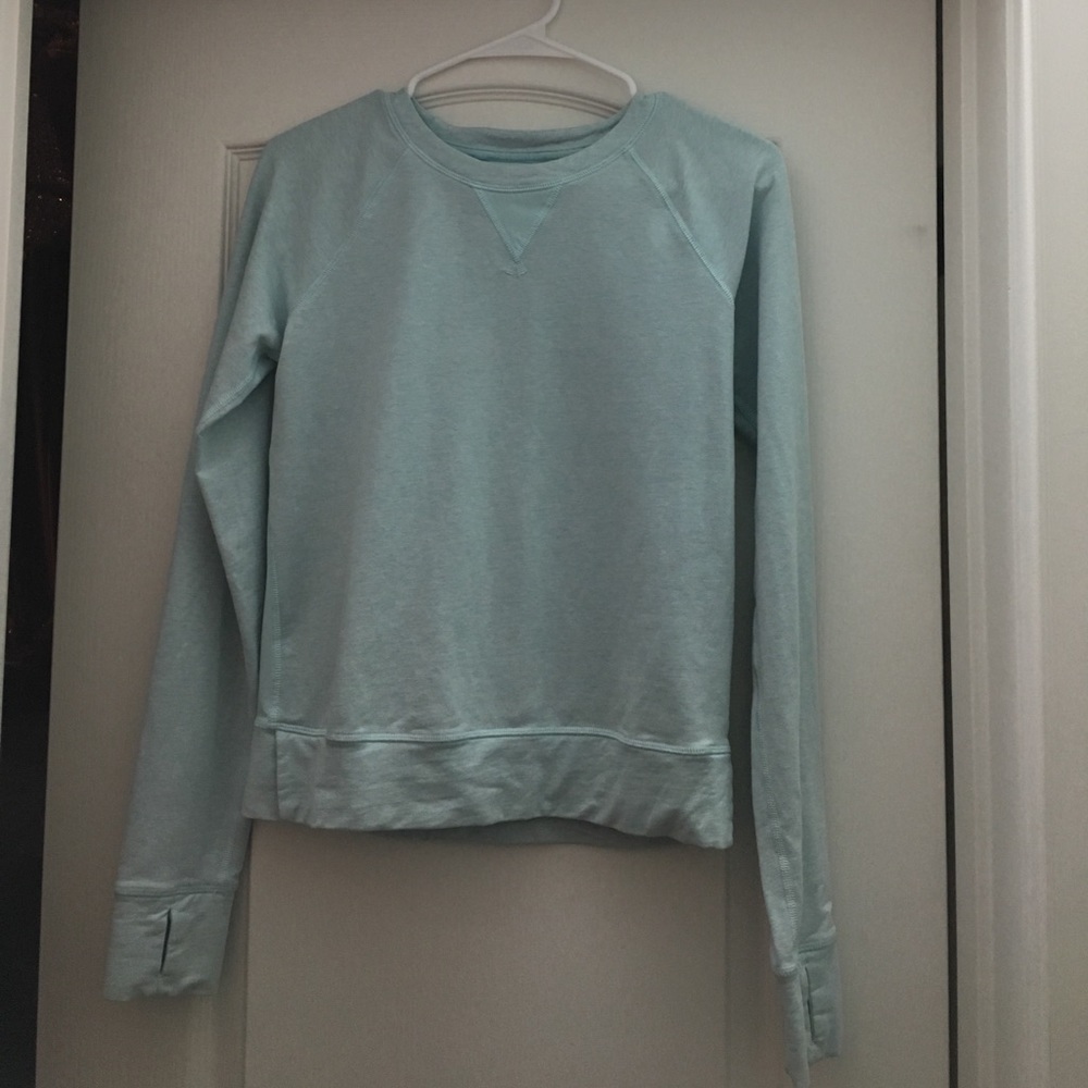 Lululemon Pull Over Light Blue Size 6