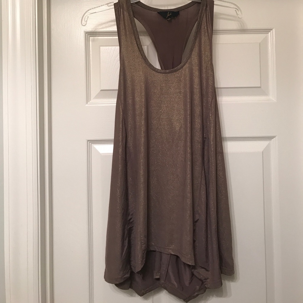 Jack brown/gold tank