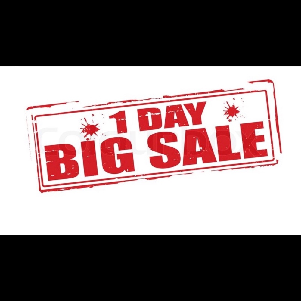ONE day sale🎉