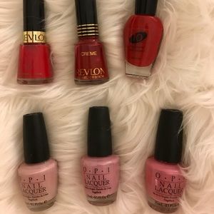 Last chance! High end POLISHES Fab reds and pinks!
