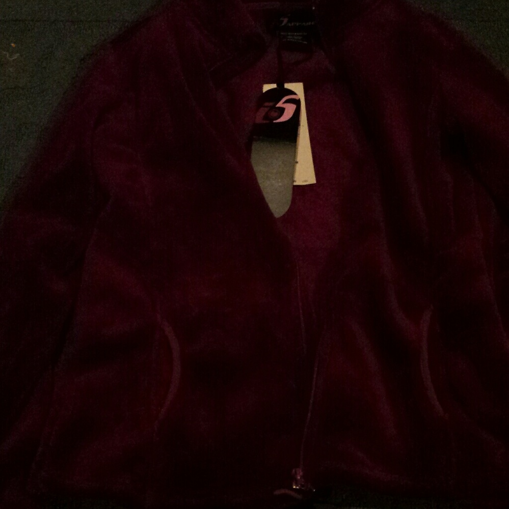 NWT purple fleece