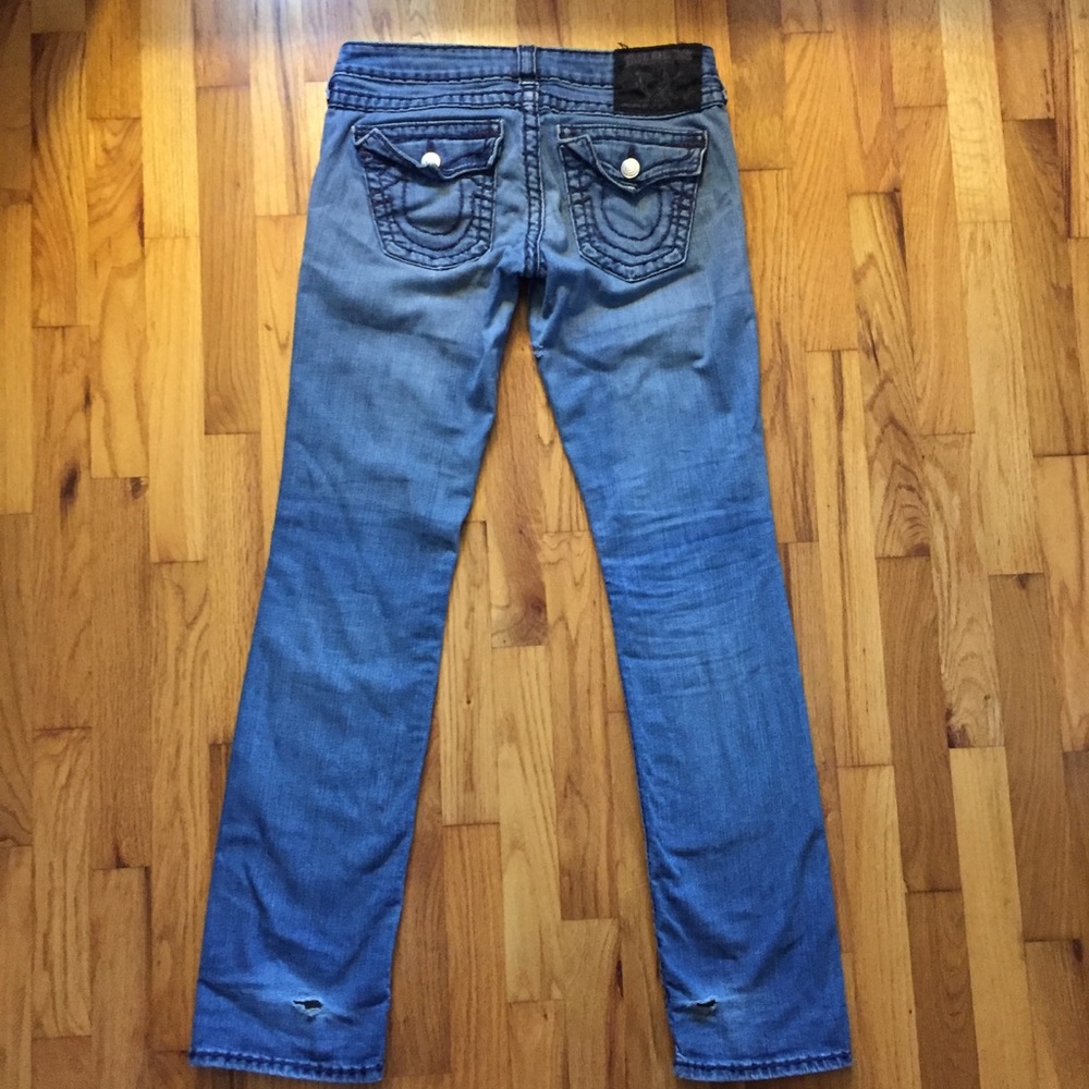 True Religion straight leg jeans