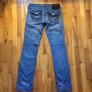 True Religion straight leg jeans