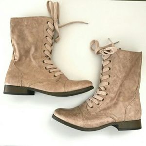 Mossimo Supply Co lace up combat boots